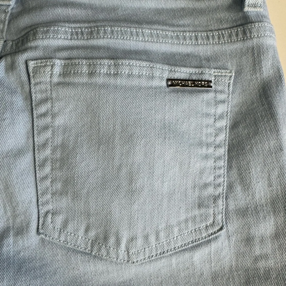 Michael‎ Kors Light Blue Skinny Jeans Womens Size 6 Mid Rise Stretch Denim